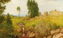 Tal bei Bernau (1911), Gemlde von Hans Thoma