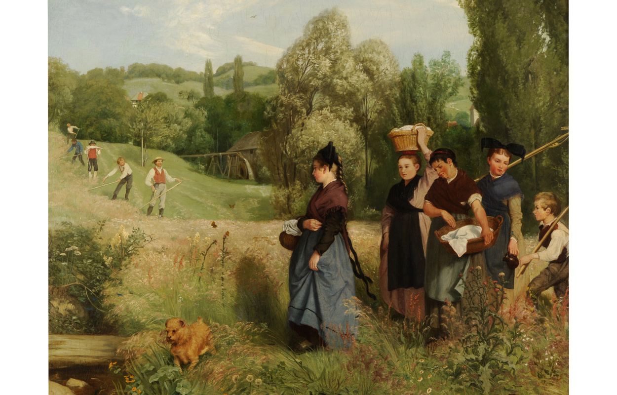 Heuernte, Hans Thoma (C) Hans Thoma Museum