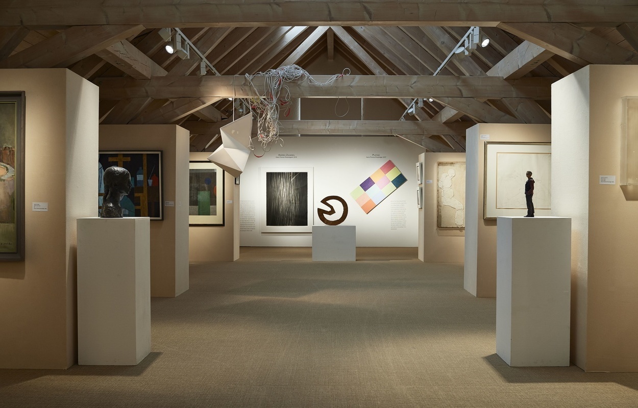 Bernau Hans-Thoma-Kunstmuseum: Blick in den Ausstellungsraum in der 2. Etage, Karl Hofer-Ausstellung. Foto: Heike Budig