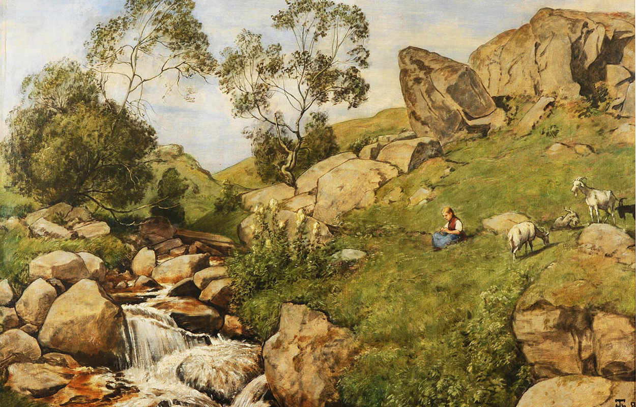 Hans-Thoma-Kunstmuseum Gemaelde Hans Thoma Felsige Schwarzwaldhoehe.jpg